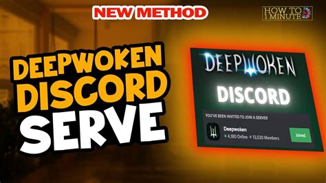 If it is not out yet, give me the link when the discord is out. . Deepwoken discord server link